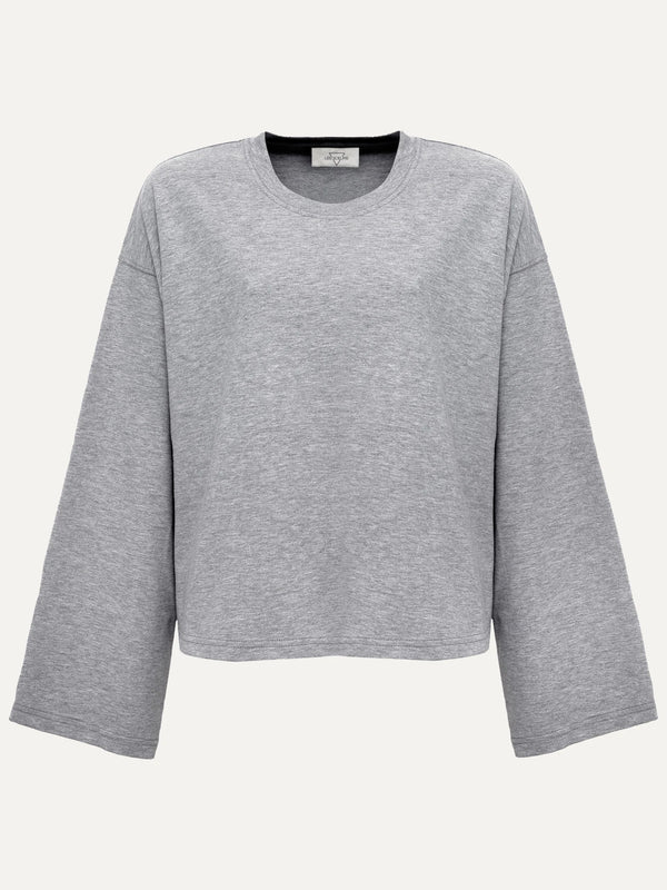 Aline tee - Grey melange