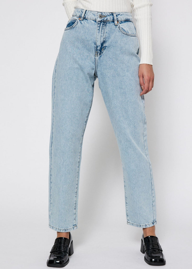 Relaxed fit jeans - Washed blue