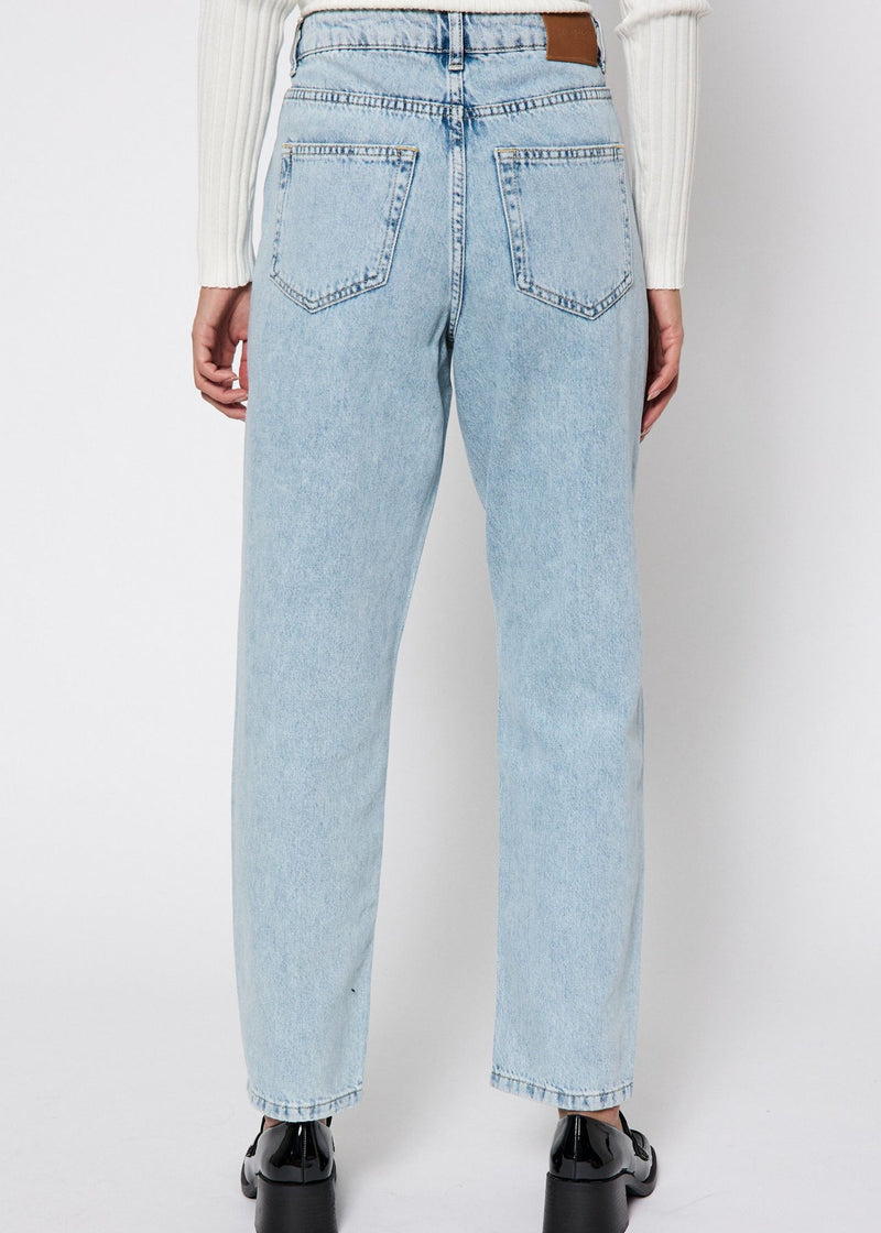 Relaxed fit jeans - Washed blue