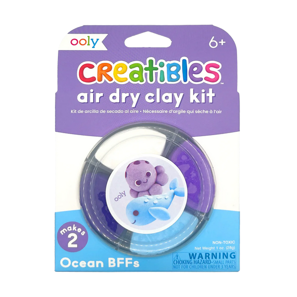 Air dry clay kit: Ocean