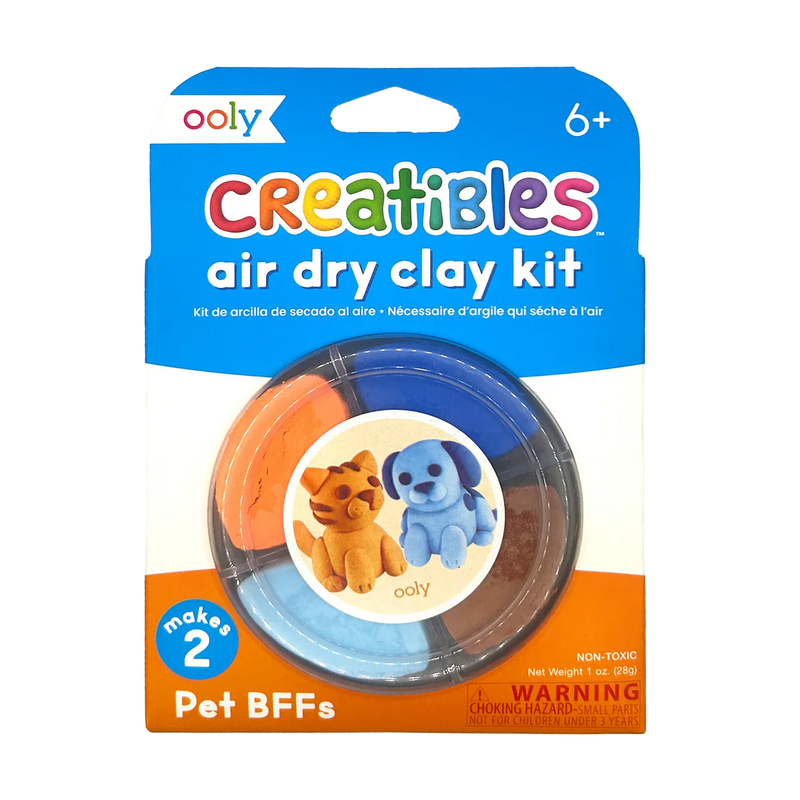 Air dry clay kit: Pets