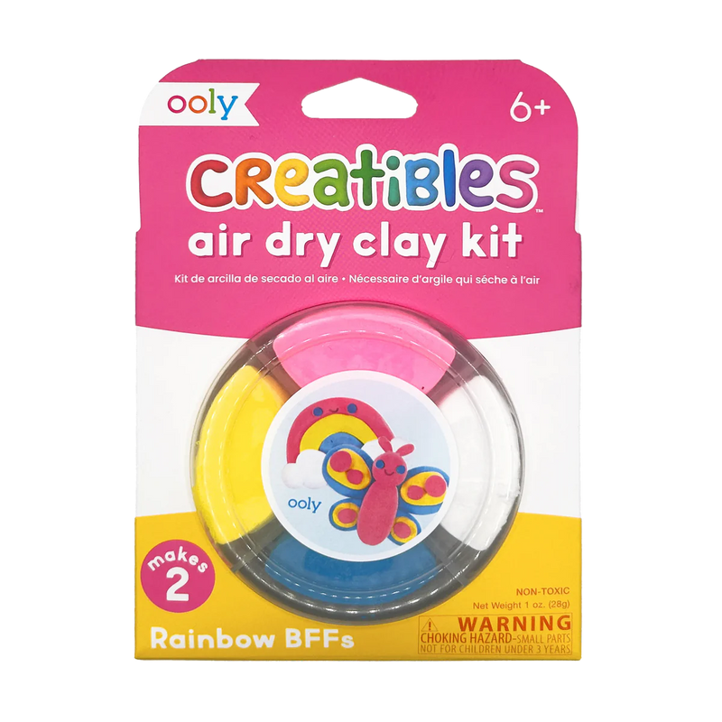 Air dry clay kit: Rainbow