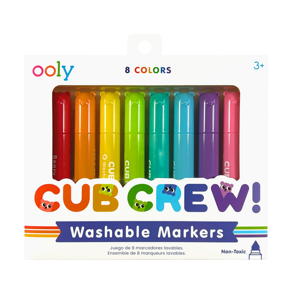 Ooly - Cub Crew: Markers (Set of 8)