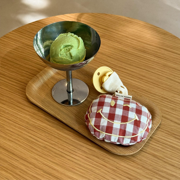 Apple of my eye - Checked bisous brique