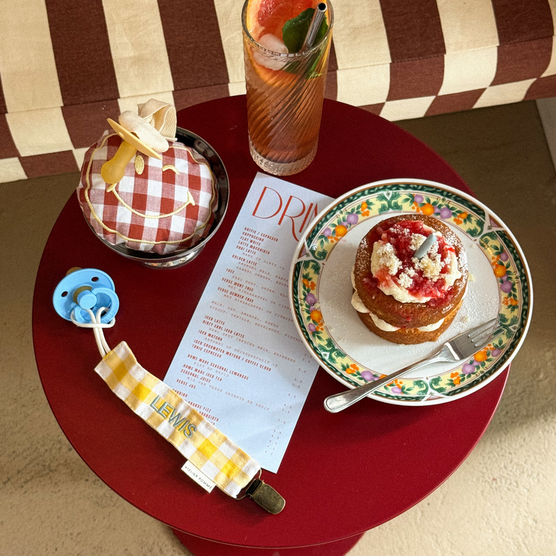 Apple of my eye - Checked bisous brique