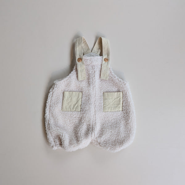 Bebe dumble pocket onesie - Cream