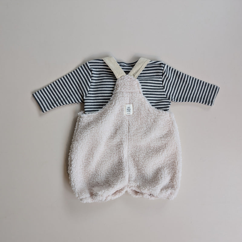 Bebe dumble pocket onesie - Cream