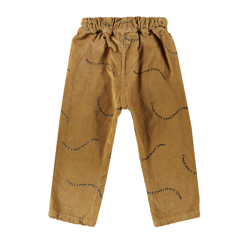 Dance corduroy pants - Curry camel