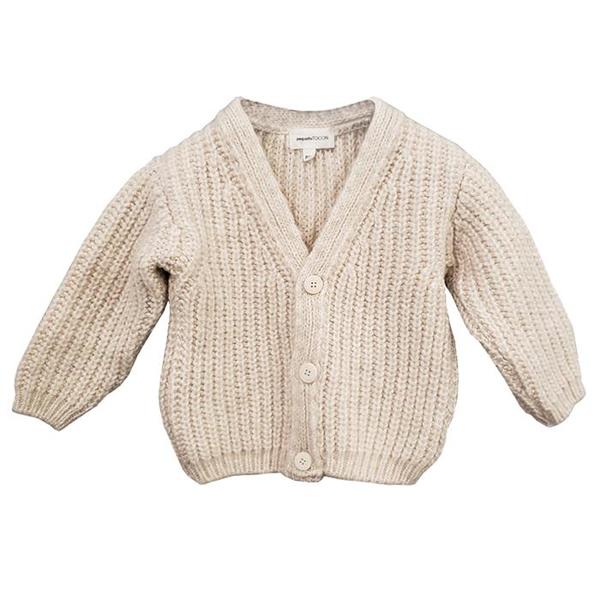 Knitted cardigan - Natural