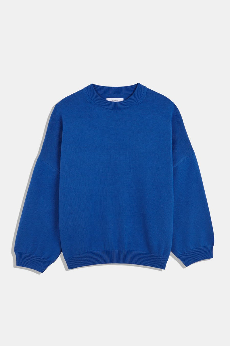 Margot knitted sweater - blue