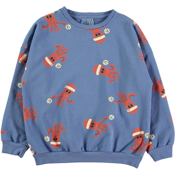 Octopuses sweater - Blue