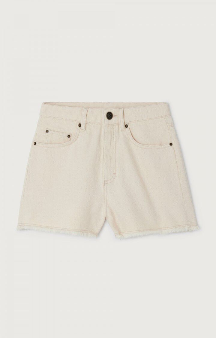 Tineborow denim shorts - Ecru