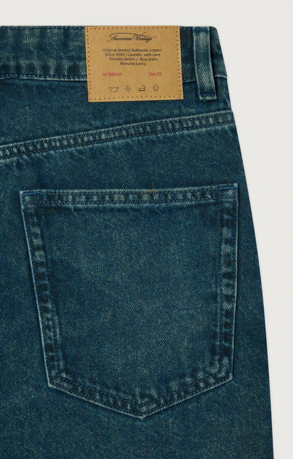 Yopday balloon denim - Dark blue washing