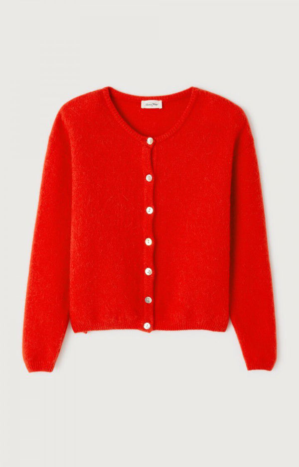 Vitow cardigan - Strawberry