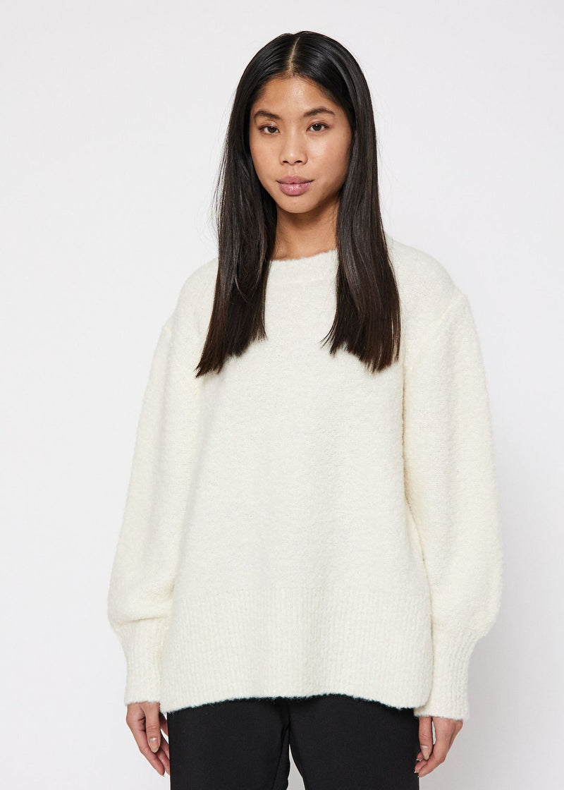 Vica wool bouclé sweater - Off white