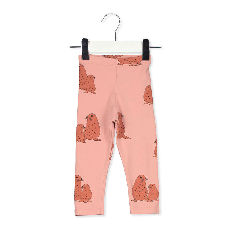 Baby seals leggings - Rose