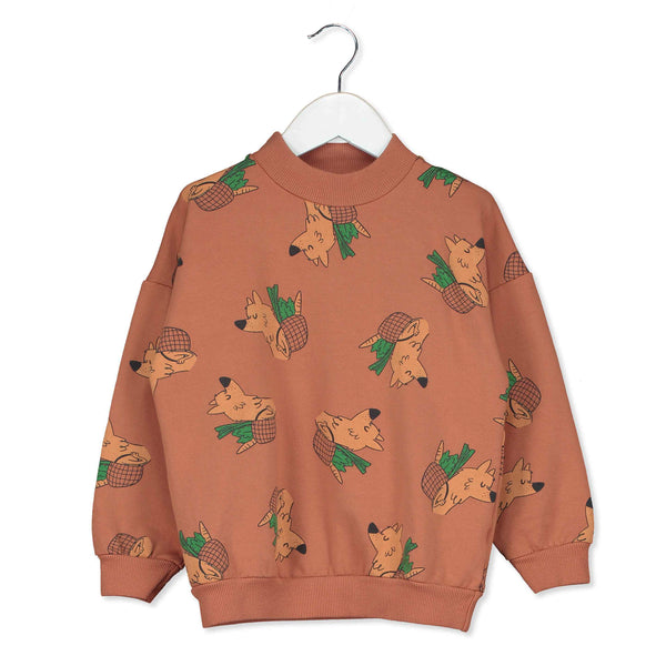 Wolves sweatshirt - Hazelnut