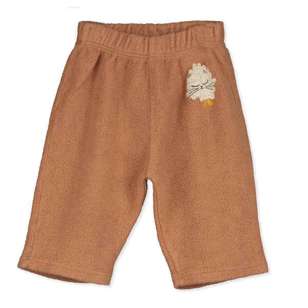 Kitten teddy pants - Camel