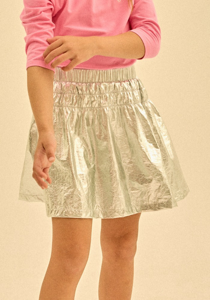 Metallic skirt - Silver