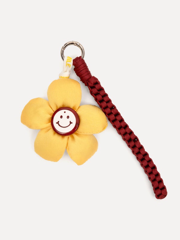 Flower bag charm