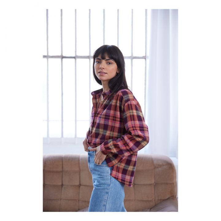 Ella tandori shirt - Bordeaux