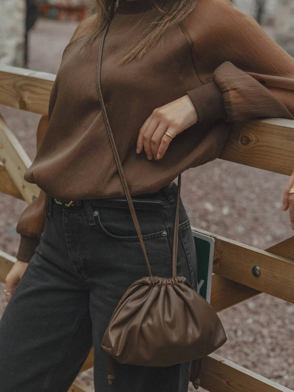 Carly clutch - Brown