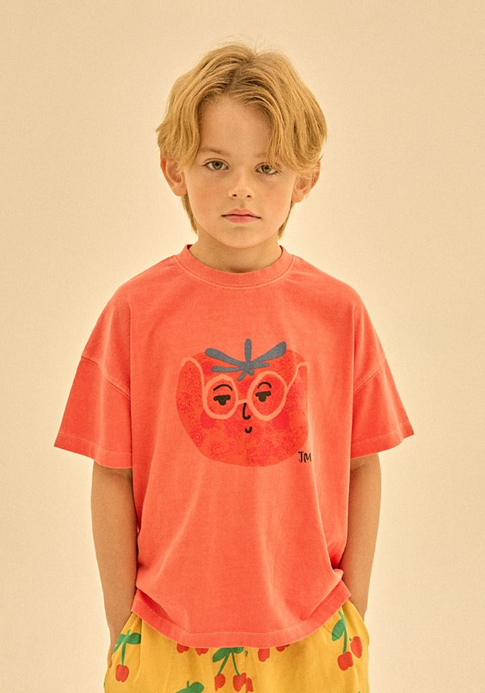 Tomato pigment tee - Orange