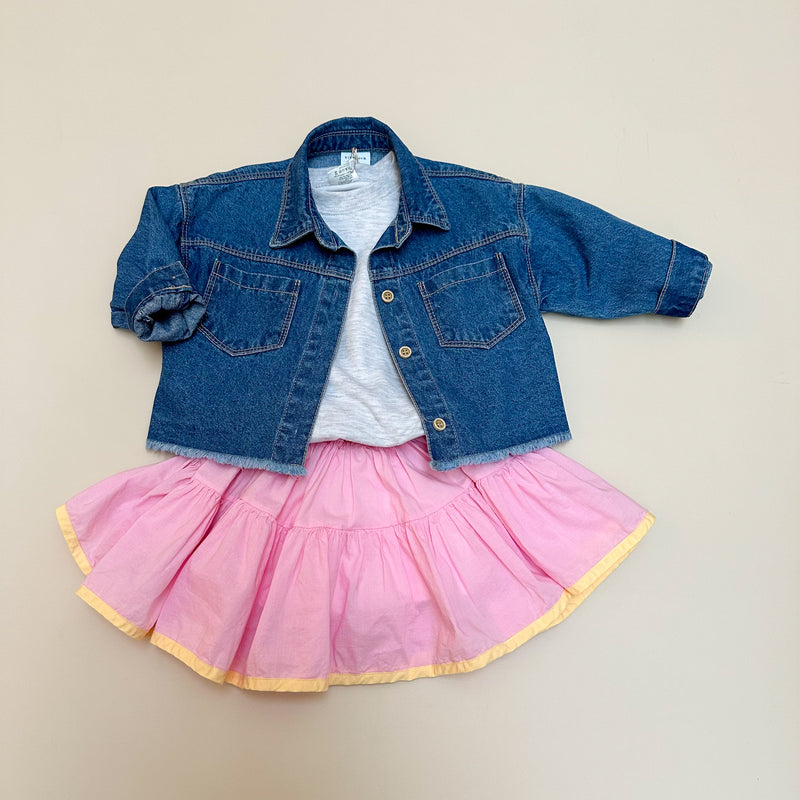 Summer cancan skirt - Pink