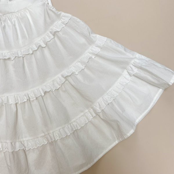 Romantic summer dress - White