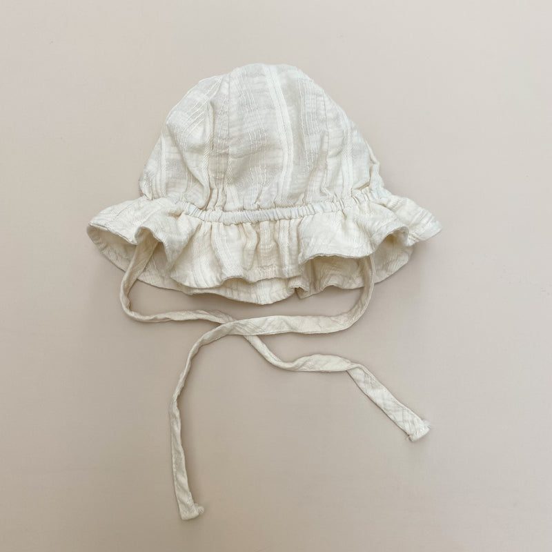 Bebe structured bucket hat - Cream