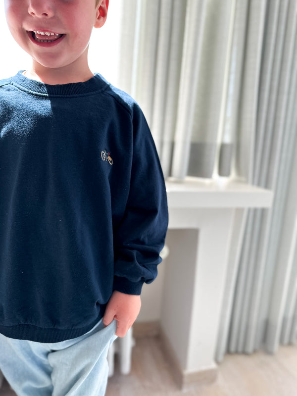 Bicycle sweatshirt - Navy