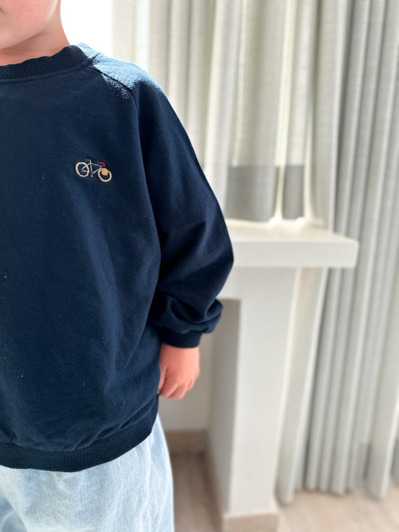 Bicycle sweatshirt - Navy