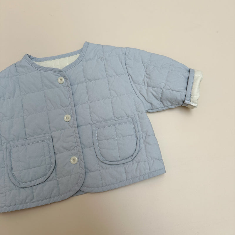 Lala quilted jacket - Sky