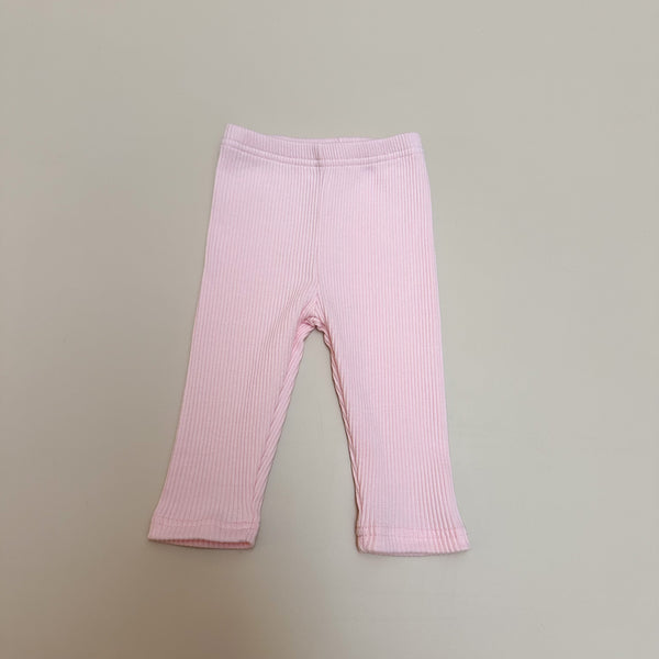 Lala rib legging - Pink