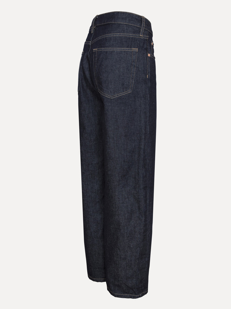 Chuck balloon denim pants - Dark blue