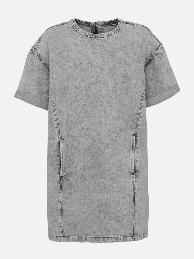 Rocco denim dress - Washed grey