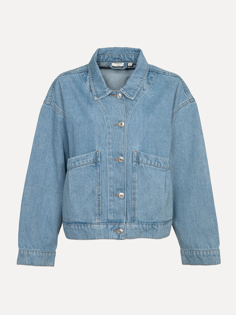 Nicole denim jacket - Light blue