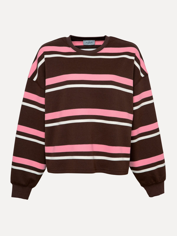 Maxime longsleeve piqué tee - Brown