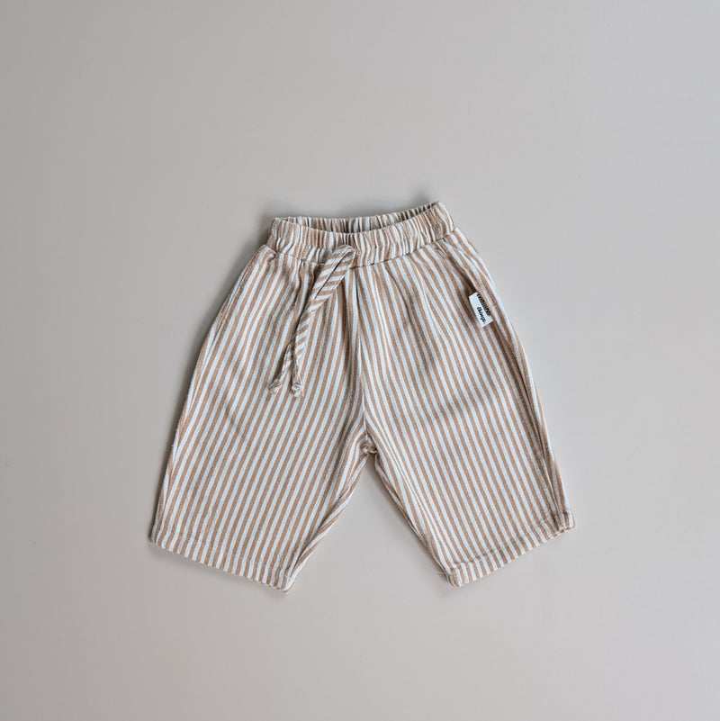 Bebe winter chino pants - Beige stripes