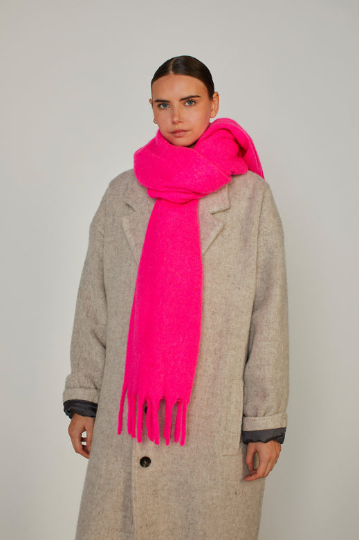 Zinaco scarf - Rose fluo