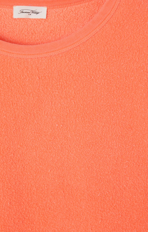 Cropped sweatshirt bobypark - Orange fluo