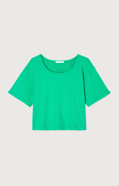Hapylife sweater tee - Vintage green