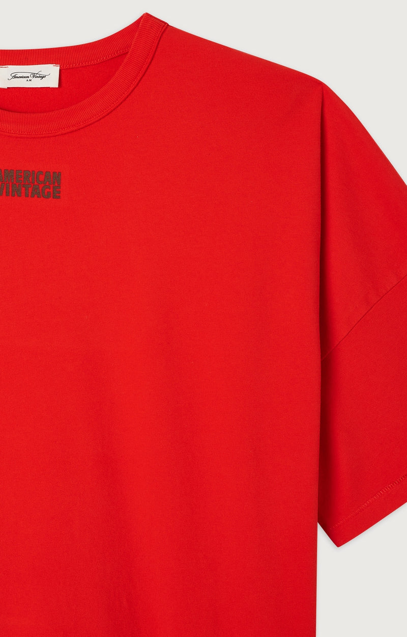 Fazy short tee dress - Red
