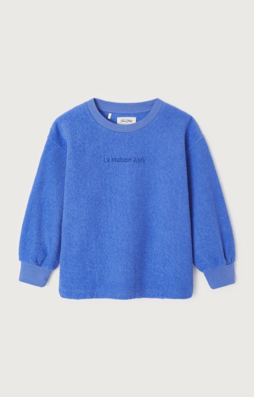 Kids bobypark sweatshirt - Azurite blue