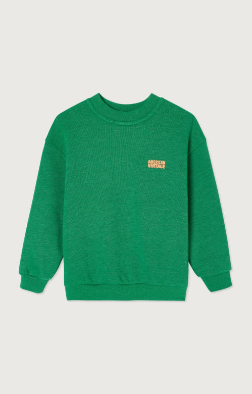 Kids doven sweatshirt - Trefle green