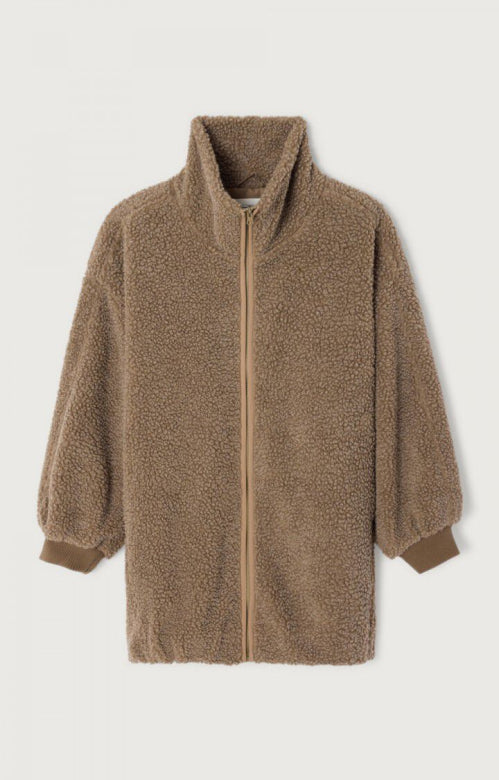Hoktown oversized jacket - Muscade melange