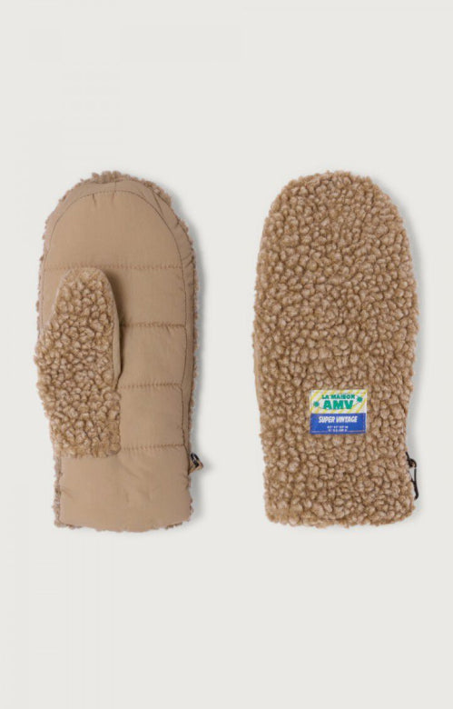 Hoktown mittens - Muscade melange