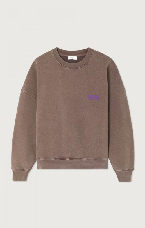 Plizzy sweater - Vintage brown