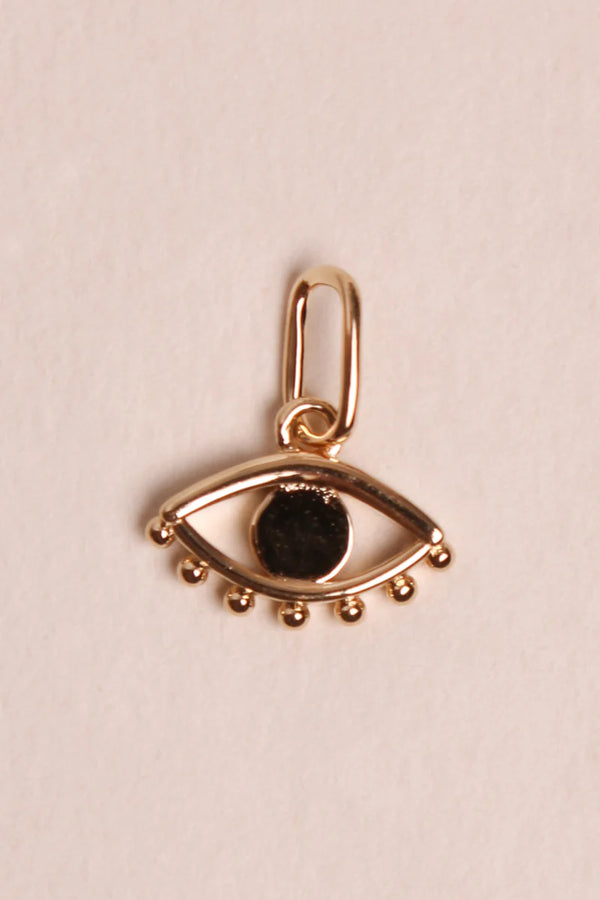 Eye necklace - Gold