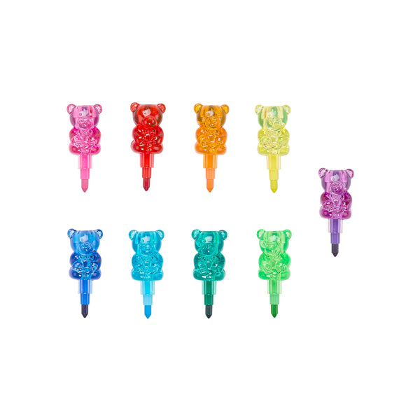 Bunch o' bears gummy bear stacking crayons - Classic